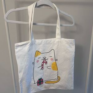 guft cat tote bag